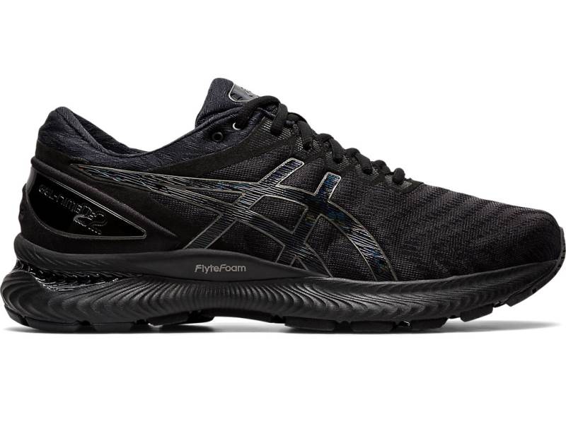 Sapatilhas Running Asics GEL-NIMBUS 22 Homem Pretas, 0210A535.070